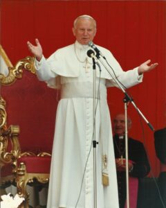 Lucera - Visita di S Santità Giovanni Paolo II 1987 - Foto di Vincenzo Di Siena