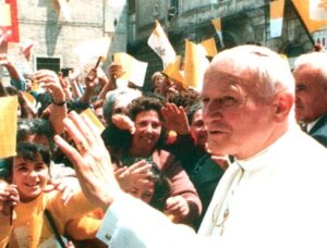 Lucera - Visita di S Santità Giovanni Paolo II 1987