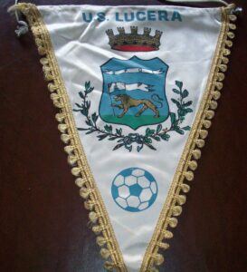 Lucera - Gagliardetto dell'U. S. Lucera anni 70