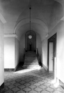 Lucera - Convitto Nazionale Ruggero Bonghi 1938 - Ingresso scalinata 1^ rampa