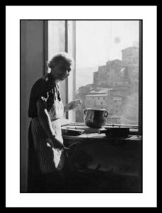 Cavalli Emanuele - L’amica di famiglia Nele Bardelli nel suo studio dell’Uliva Murata - Anticoli Corrado, 1935