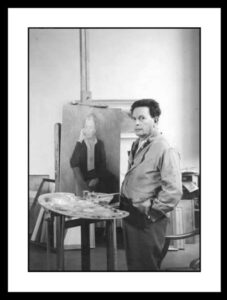 Cavalli Emanuele - Ritratto in studio - Firenze, 1955