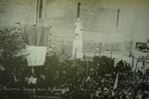 Lucera - Scoprimento del monumento a Ruggiero Bonghi 22 ottobre 1899 - Foto di Massimiliano Monaco