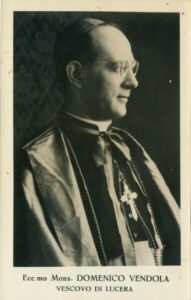 Lucera - Mons. Vendola Domenico
