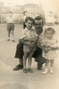 Lucera - Tammaro Angelo Mio zio, i mii cugini Michele e Anna Maria - Foto di Filippo Tammaro