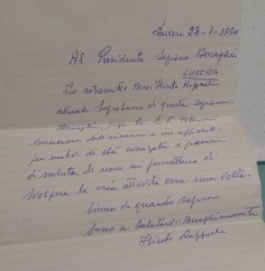 Associazione Bersaglieri di Lucera - Dimissioni del Segretario Raffaele Iliceto