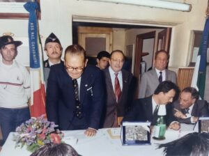 Associazione Bersaglieri di Lucera 1990 - Al centro Raffaele Iliceto