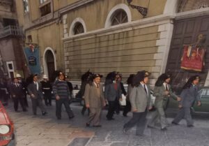 Lucera - Manifestazione patriottica 25 aprile 1989 - Foto di Francesco Longo