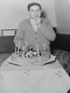 Lucera - Piacente Nicola, mio marito. Foto scattata il giorno del suo decimo compleanno (1956) - Foto di Elisa Sassi