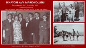 Lucera - Sen. Avv. Follieri Mario e famiglia